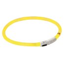 Maxi Safe LED-Halsband, gelb, Länge 55 cm