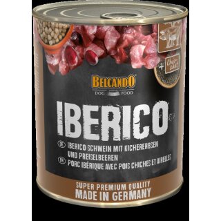 Belcando Iberico Schwein mit Kichererbsen und Preiselbeeren 800g