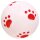 Trixie Hundespielzeug Ball mit Pfotenprägung