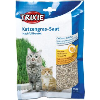 Trixie Soft-Katzengras Nachf&uuml;llbeutel 100 g