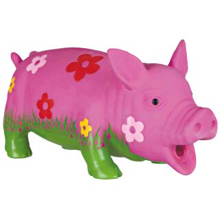 Trixie Dog Schwein mit Blumen 22 cm