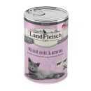 LandFleisch Cat Adult Pastete Rind & Lamm