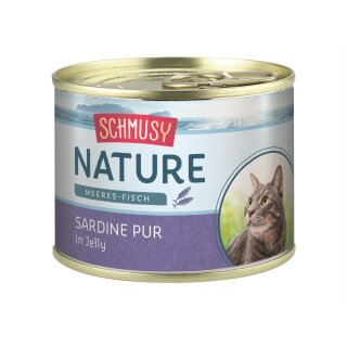 Schmusy Nature Fisch Sardine pur 185 g