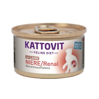 Kattovit Feline Diet Niere / Renal - bei Niereninsuffizienz. 85 g