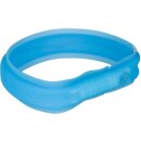 Trixie Flash Leuchtband USB blau M-L: ca. 50 cm/30 mm