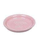 Katzen Keramik Milchschale pink &Oslash;14 x 2 cm, 100 ml