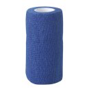 EquiLastic selbsthaftende Bandage, blau, 10cm breit