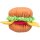 Trixie Burger Plüsch 13 cm