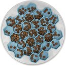 Slow Feeding Platte Hive, Kunststoff/TPR/TPE ø 30 cm, grau/blau