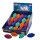 Vollgummi Dental Rugbyball diverse Farben 9cm Stückpreis