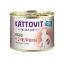 Kattovit Feline Diet Niere/Renal Pute 185 g