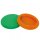Nobby Silikon Dosendeckel grün + orange 2 Stück Durchmesser 11,5 cm