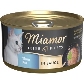 Miamor Dose Feine Filets Thunfisch Pur in Sauce 85 g