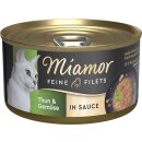 Miamor Feine Filets Thunfisch + Gemüse in Sauce 85 g