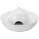 Trinkbrunnen Vital Flow Mini, Keramik 0,8 l/ø 24 × 10 cm, weiß