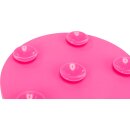 LicknSnack Matte mit Saugnäpfen Silikon 18cm pink