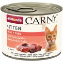 Animonda Cat Dose Carny Kitten Rind + Pute 200g