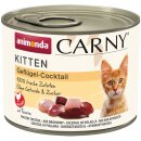 Animonda Cat Dose Carny Kitten Geflügel - Cocktail 200g