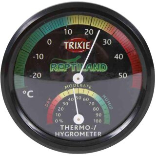 Thermo-/Hygrometer, analog ø 7,5 cm