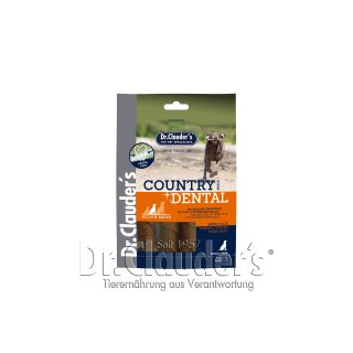 Dr. Clauder´s Dog Snack Country Dental Snack Ente Medium Breed 120g