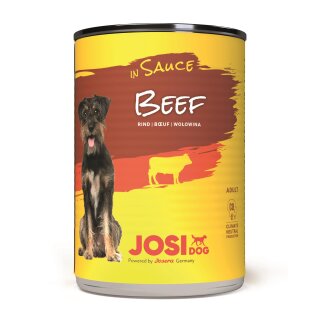 JosiDog Dose Beef in Sauce 415g