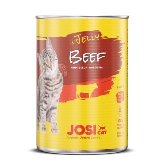JosiCat Dose Beef in Jelly 415g
