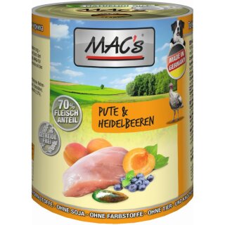 MACs DOG Pute & Heidelbeeren 400g