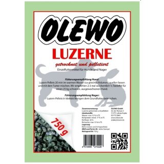 OLEWO Luzerne-Pellets 0,75 kg Beutel