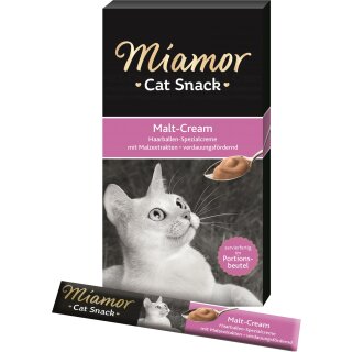 Miamor Cat Snack Malt Cream 6x15g