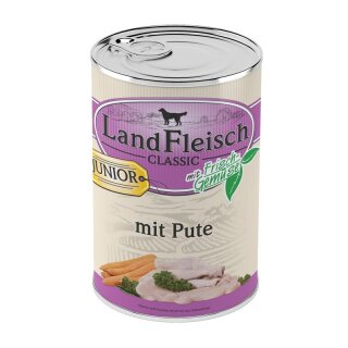 LandFleisch Classic Junior Pute mit Frischgemüse 400 g