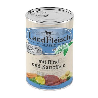 LandFleisch Classic Senior Rind & Kartoffeln mit Frischgemüse 400 g