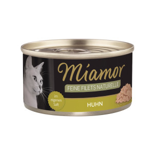 Miamor Feine Filets Naturell Huhn pur 80 g