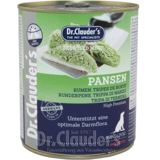 Dr. Clauders Selected Meat Pansen 800 g