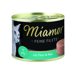Miamor Feine Filets Thunfisch & Reis 185 g Dose