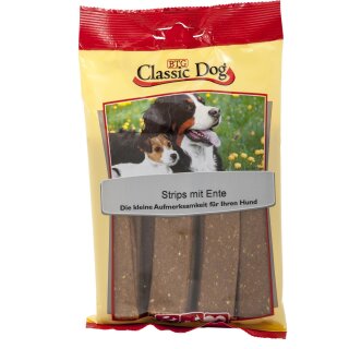 Classic Dog Snack Strips mit Ente 20er