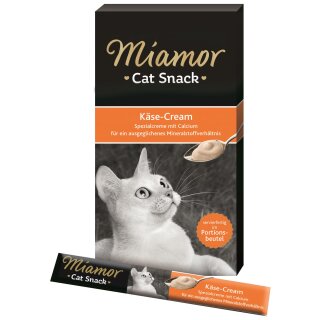 Miamor Cat Snack Käse-Cream 5x15 g