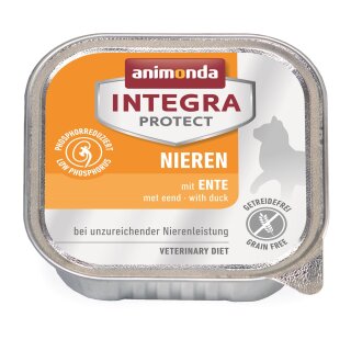 Animonda Cat Schale Integra Protect Niere mit Ente 100 g