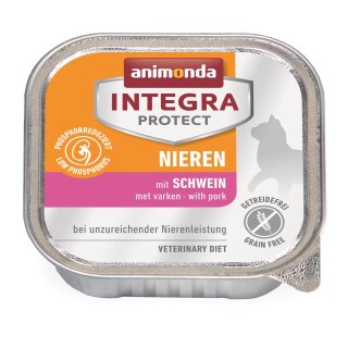 Animonda Cat Schale Integra Protect Niere mit Schwein 100 g