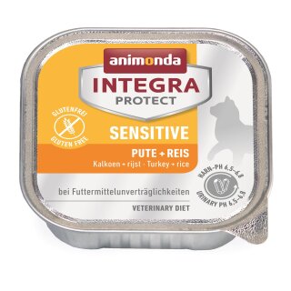 Animonda Cat Schale Integra Protect Sensitiv mit Pute & Reis 100 g