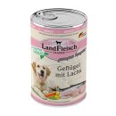 LandFleisch Dog Classic Geflügel mit Lachs mit...
