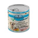 LandFleisch Dog Classic reich an Geflügelherzen und...