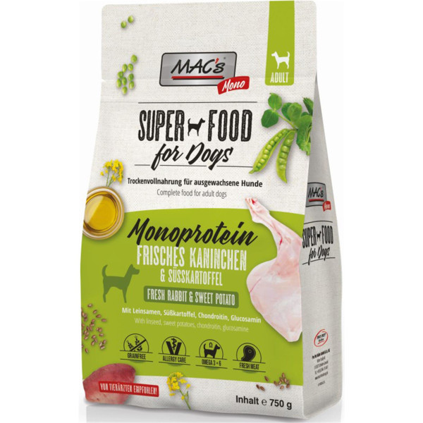 MACs Dog Mono frisches Kaninchen