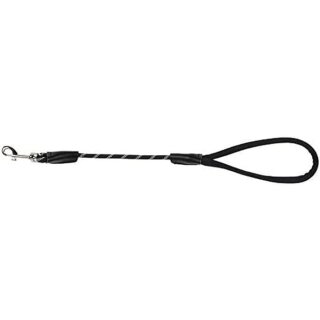 Trixie Sporty Rope Leine schwarz S-M Größe: 0,50 m / ø 8 mm