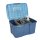 Putzbox Siena marine-/hellblau mit herausnehmbaren Einsatz