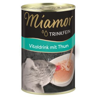 Miamor Trinkfein Vitaldrink mit Thun 135ml