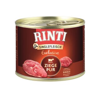 Rinti Singlefleisch Exclusive Ziege Pur 185 g