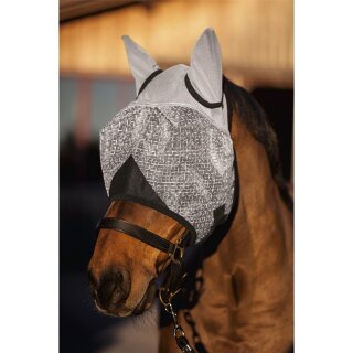 Fliegenmaske mit Ohren-und UV-Schutz, Pony