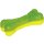 Nobby TPR-Foam Knochen grün/gelb 15 cm