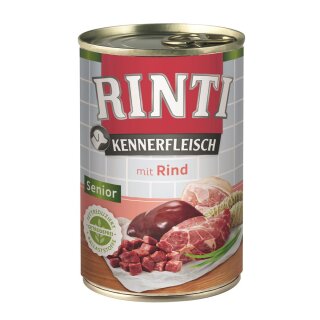 Rinti Kennerfleisch Senior Rind 400 g