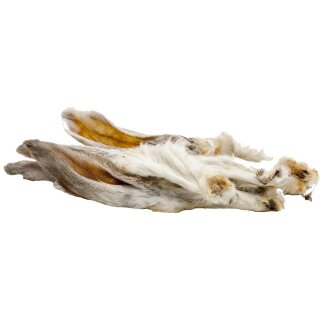 Kaninchenohren mit Fell 100g